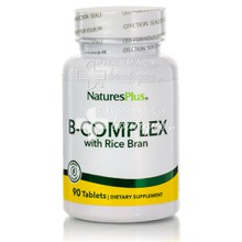 Natures Plus Vitamin B-Complex - Νευρικό Σύστημα, 90 tabs