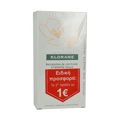 KLORANE PROMO HAIR REMOVAL COLD WAX SMALL STRIPS 2