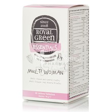 Royal Green Essentials Multi Woman - Πολυβιταμίνη για Γυναίκες, 60tabs
