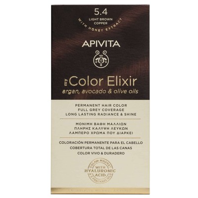 Apivita My Color Elixir 5.4 Βαφή Μαλλιών Καστανό Α