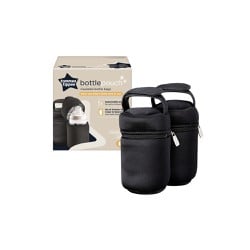 Tommee Tippee Closer To Nature Insulated Bottle Bags Ισοθερμική Τσάντα Μεταφοράς & Αποθήκευσης Μπιμπερό 2 τεμάχια