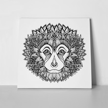 Monkey zentangle art 353580188 a