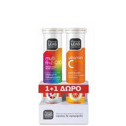 Pharmalead Promo 1+1 Multi A to Z+ Q10 & Vitamin C 1000mg, 2x20eff. tabs
