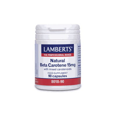 Lamberts Natural Beta Carotene 15mg 90caps