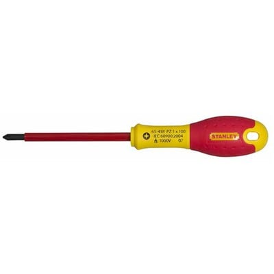 Pozi Screwdriver With Insulation 1000V Vde Fat - M