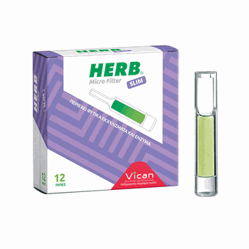 HERB MICRO FILTER (12τεμ.) για slim τσιγάρο
