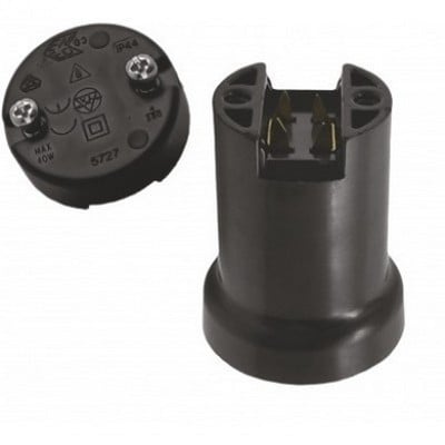 Lamp Holder Ε27 For Flat Cable Spiked