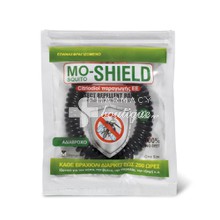 MO-SHIELD Insect Repellent Band Απωθητικό Βραχιόλι - Εντομοαπωθητικό Βραχιόλι χωρίς χημικά - Μαύρο, 1τμχ.