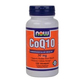 Now Foods CoQ10 30mg Συνένζυμο Q10 (120 Φυτικές Κά