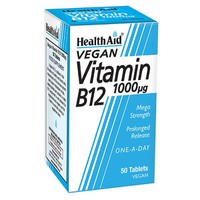 Health Aid Vitamin Β12 50 Ταμπλέτες - Συμπλήρωμα Δ