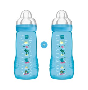 MAM 2x Baby Bottle Μπιμπερό 4M+ σε Διπλή Συσκευασί