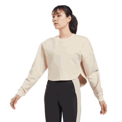 Reebok Women DreamBlend Cotton Midlayer Sweatshirt