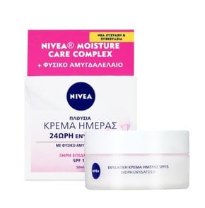 Nivea Ενυδατική Κρέμα Ημέρας SPF15 για Ξηρή Επιδερ