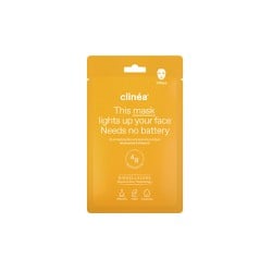 Clinea Illuminating Biocellulose Face Mask Μάσκα Προσώπου Για Λάμψη 1 τεμάχιο