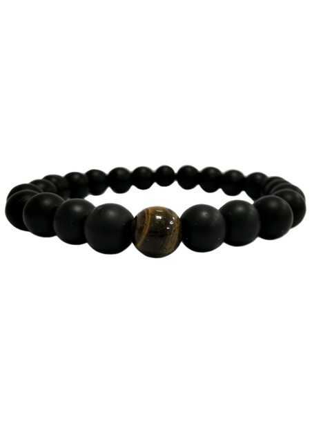 MILLIONALS BRACELET BLACK TIGER EYE