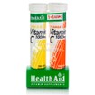 Health Aid Vitamin C 1000mg (Λεμόνι), 20 eff. tabs & Δώρο Vitamin C 1000mg (Πορτοκάλι), 20 eff. tabs
