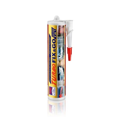 Silicone Adhesive Fix & Go White 290Ml