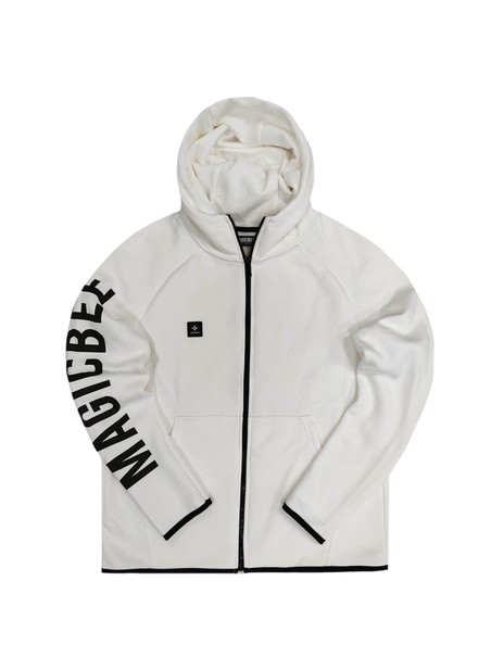 Magicbee side logo jacket - off white