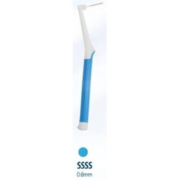 Intermed Chlorhexil Interdental Brushes SSSS 0,6mm Μεσοδόντια Βουρτσάκια Μπλε, 5 τμχ