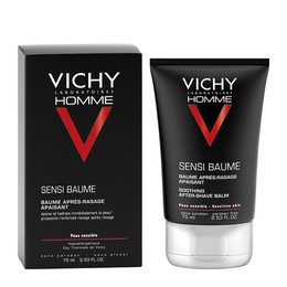 Vichy Homme for Man After Shave Sensi Baume Ca Balsam Βάλσαμο για μετά το ξύρισμα, 75ml