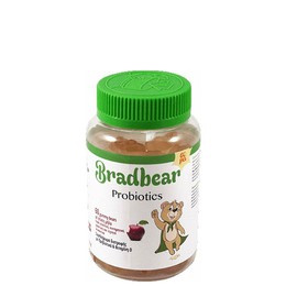 BRADEX Bradebear Probiotics με Γεύση Μήλο 60 ζελεδάκια