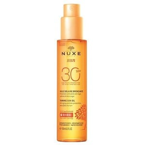 NUXE Sun tanning oil for face & body Spf30 150ml