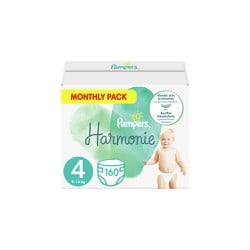 Pampers Harmonie Monthly Pack Size 4 (9-14kg) 160 diapers 