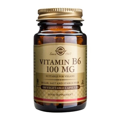 Solgar Vitamin B6 100mg 100veg.caps