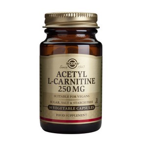 Solgar Acetyl-L-Carnitine 250mg  Καρνιτίνη, 30caps