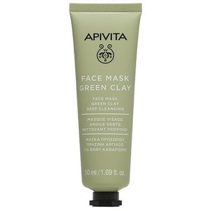 APIVITA Face mask για βαθύ καθαρισμό με πράσινη άρ