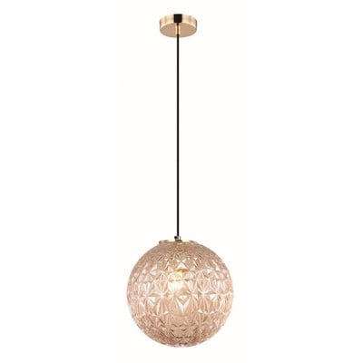 Pendant Light Amber Aspa Φ25 Ε27 40W Max