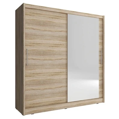 Wardrobe with 2 Sliding Doors 180x200x62 24113-MJ1