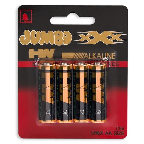 Bateri Jumbo Lr6X Aa 1.5V/4 Cope