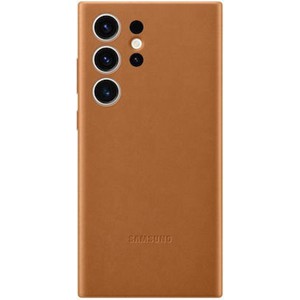Samsung Leather Cover Galaxy S23 Ultra Camel