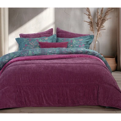 Κουβέρτα-Πάπλωμα Υπέρδιπλο 240x220cm chenille poly