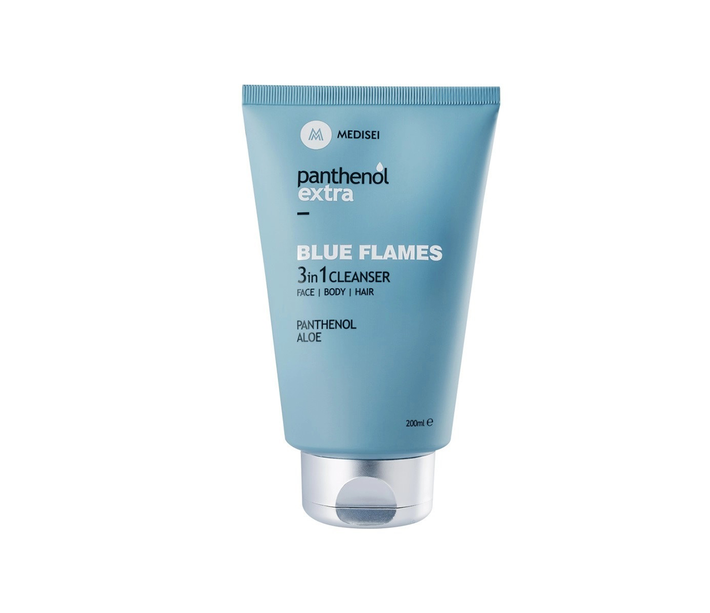 PANTHENOL EXTRA BLUE FLAMES CLEANSER FACE&BODY&HAIR 200ML