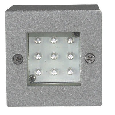 Wall Light 0.75W 9Led 6400K 230V Grey