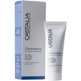 Castalia Chronoderm Gel Crème Yeux Rétinol  Αντιρυτιδική, επανορθωτική και ενυδατική gel-κρέμα ματιών 15ml