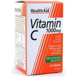 Health Aid Vegan Vitamin C 1000mg, 30tabs