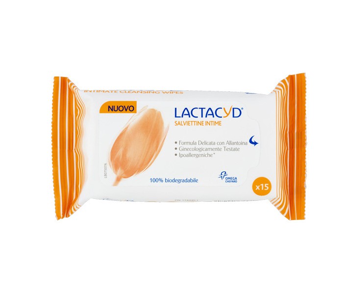 LACTACYD INTIMATE CLEANSING WIPES 15ΤΕΜ