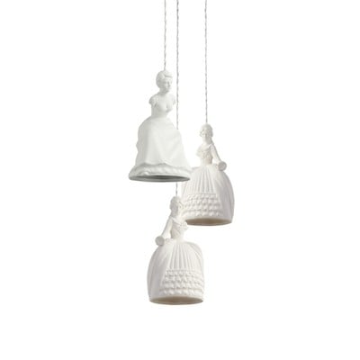 Pendant Light Se171-3 Handan & Latife White Gypsum