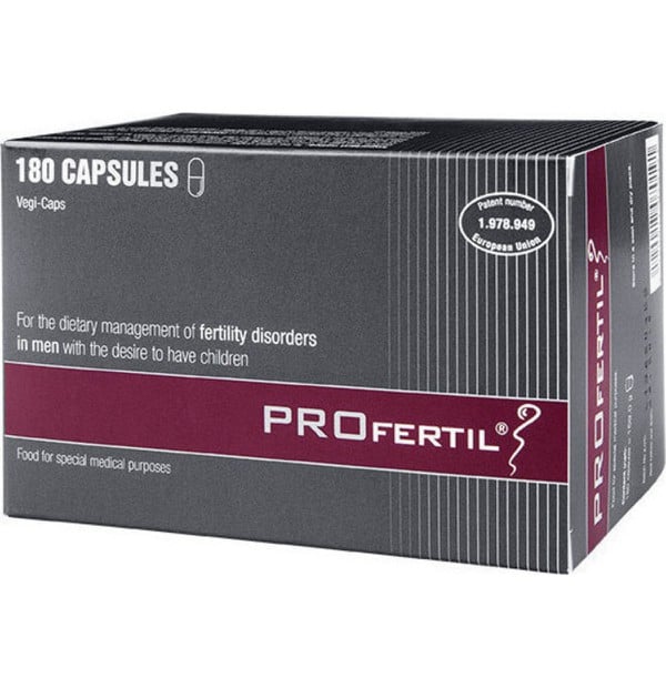 PROFERTIL Men for Treatment of Fertility Disorders 180caps