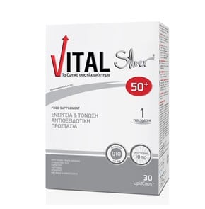 Vital Silver για Ενέργεια 50+, 30 LipidCaps