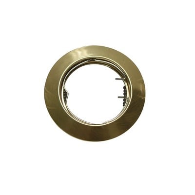 Recessed Spot Light Round Gold Satin Gu10