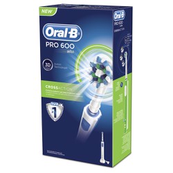 Oral-B pro 600 crossAction Ηλεκτρική Οδοντόβουρτσα (D16.513)