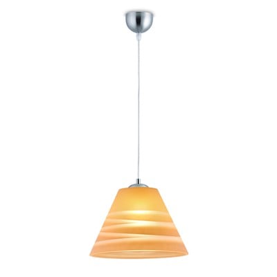 Pendant Light Amber Vera Ε27 52W