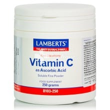 Lamberts Vitamin C as Ascorbic Acid, 250gr (8103-250)