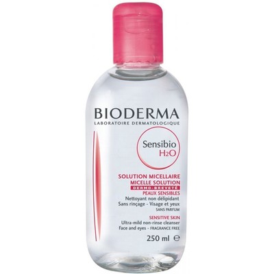 BIODERMA  Sensibio H2O Εξαιρετικά Ήπιο Διάλυμα Καθαρισμού Για Το Ευαίσθητο Δέρμα 250ml