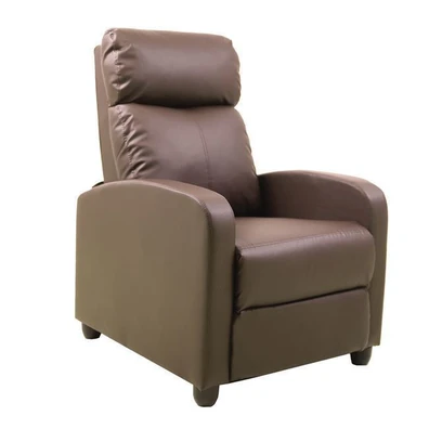 Πολυθρόνα Relax PU Καφέ 68x86x99cm ZWW Porter Ε978