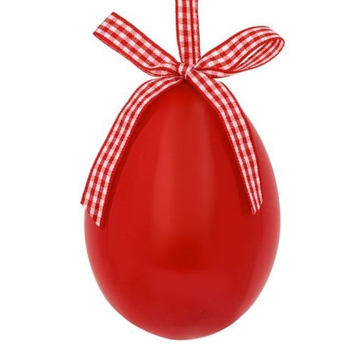 Ukrasno crveno jaje 10cm